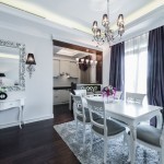 Luxury apartment interior - dining area